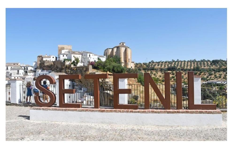Ferienwohnung La Medina Alta Setenil De Las Bodegas Exterior foto